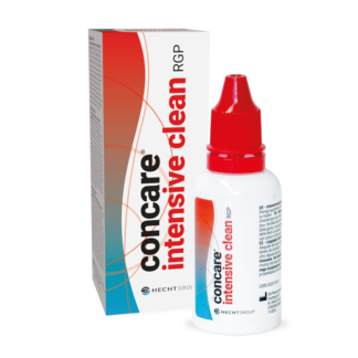 concare® intensive clean - Reiniger RGP - 30 ml für unbeschichtete formstabile (harte) Kontaktlinsen