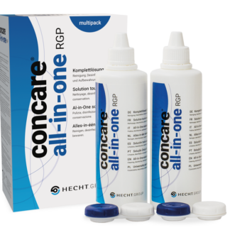 concare all-in-one RGP Multipack Aufbewahrungslösung für formstabile Kontaktlinsen