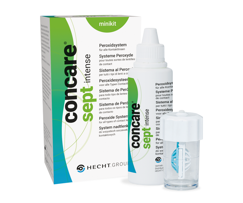 concare®-sept intense Minikit 60 ml frei von Konservierungsstoffen bei starker Lipidproblematik