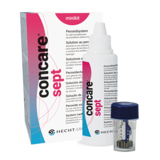 CONCARE Sept Minikit Reiseset 100 ml ohne Konservierung mit Platinscheibe